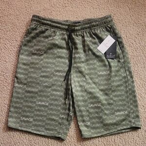 Savage Print Shorts